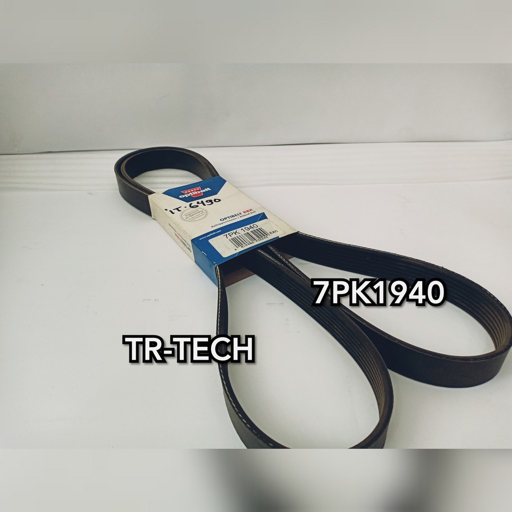 fanbelt ODYSSEY 2.4 2400 , CRV 2.4 ( ALT / PS / AC ) 7pk1780 7pk 1780 OPTIBELT