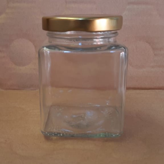 Botol Kaca Kotak 200 ml Import 100 % Produk Baru