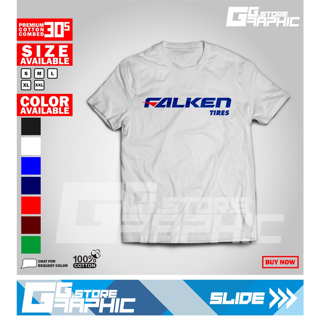 Baju Kaos FALKEN