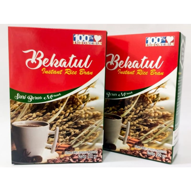 

Bekatul instan / sari beras merah bekatul