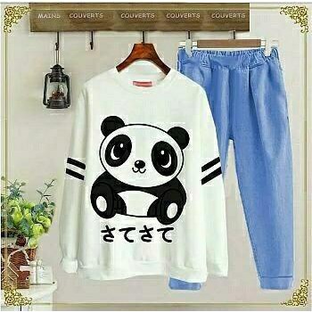 02 Fashion St Panda Putih