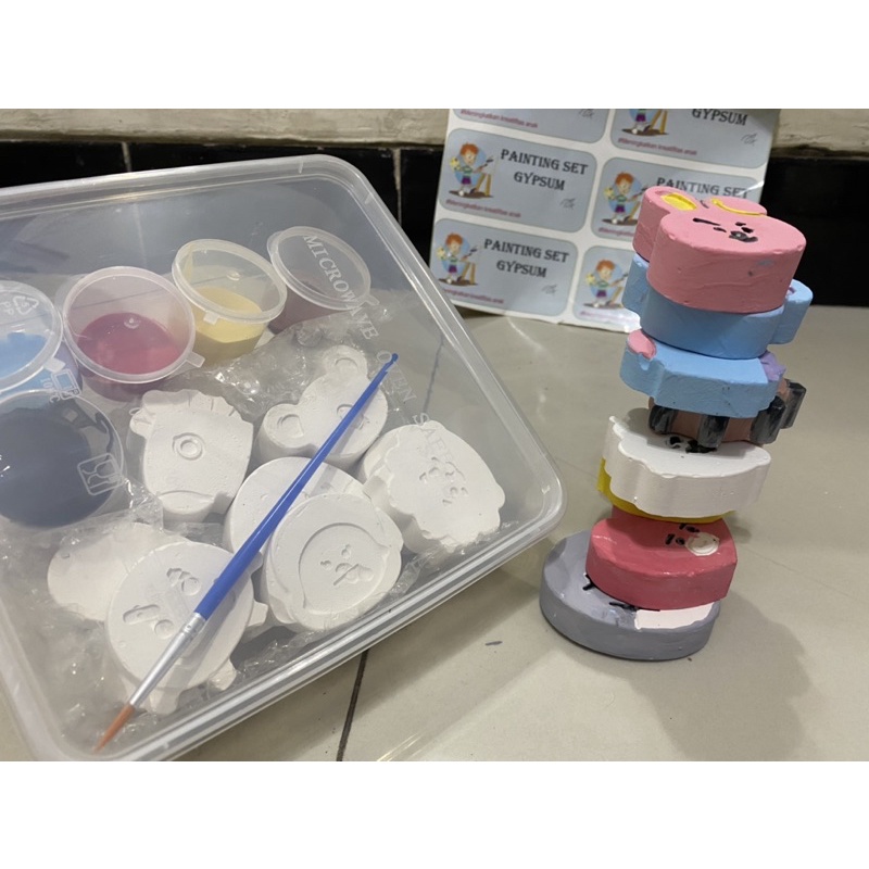 

gypsum paket mewarnai BTS