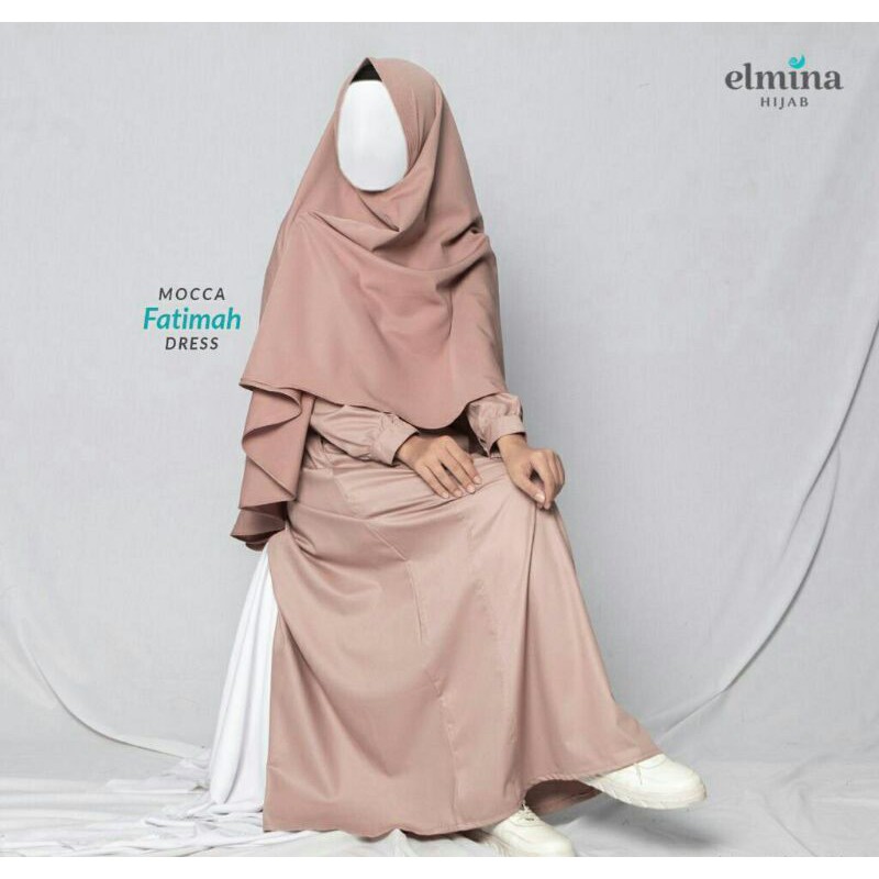 Fatimah Dress Gamis Toyobo By Elmina hijab