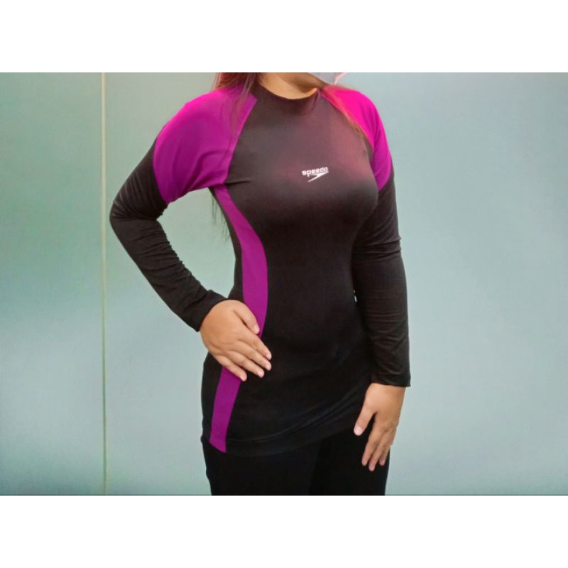 Atasan Renang Lengan Panjang , Atasan Renang, Atasan Renang Murah,  Speedo , Speedo Dewasa , Kaos Re