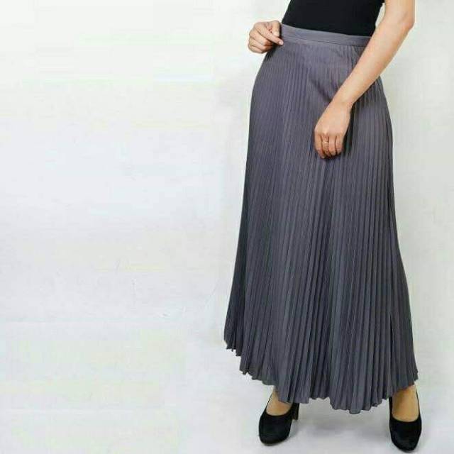 [BISA COD] ROK PLISKET / FLARE SKIRT HYGET