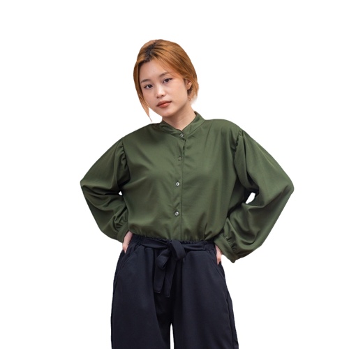 ZASKIYA - Rivery Blouse / Nameria / River Oversize Blouse Crepe / AIRFLOW / RIVERY PREMIUM