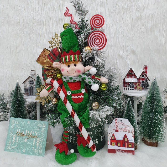 

Paket dekorasi hampers natal christmas parcel 48