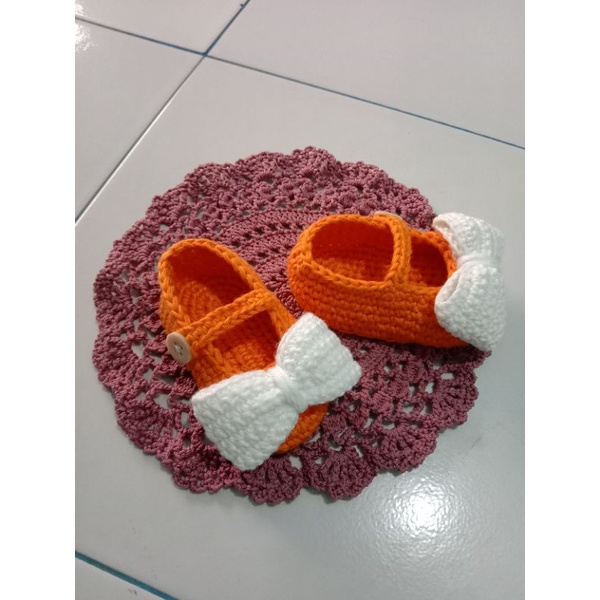 Baby girl shoes/ Ribbon