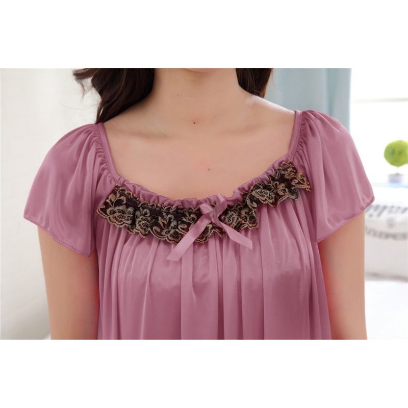 LGR002 • Lingerie Satin Sabrina Renda Import • Sexy Fashion Wanita