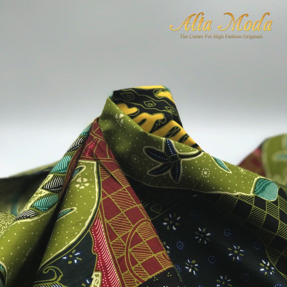 

Alta Moda Batik Katun Parang Mix Bunga Hijau Kuning - Modern (0.5M)