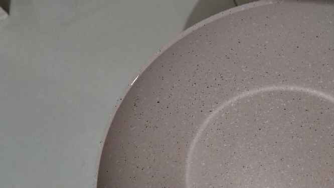 Bolde Wok 26 Cm Tutup Kaca- Wajan Keramik Granite Beige