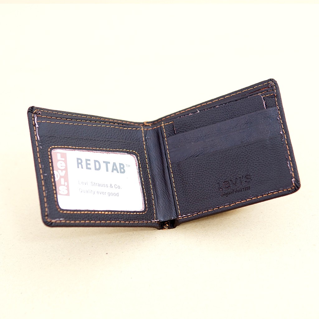PROMO MURAH Dompet Levis bahan kulit Pu Terbaru (LEVIS WALLET)