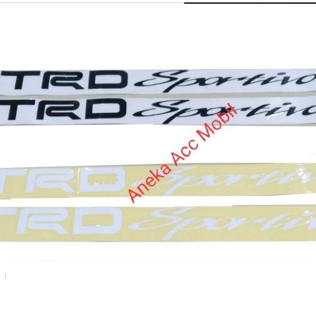 Stiker Body Samping TRD Sportivo Agya