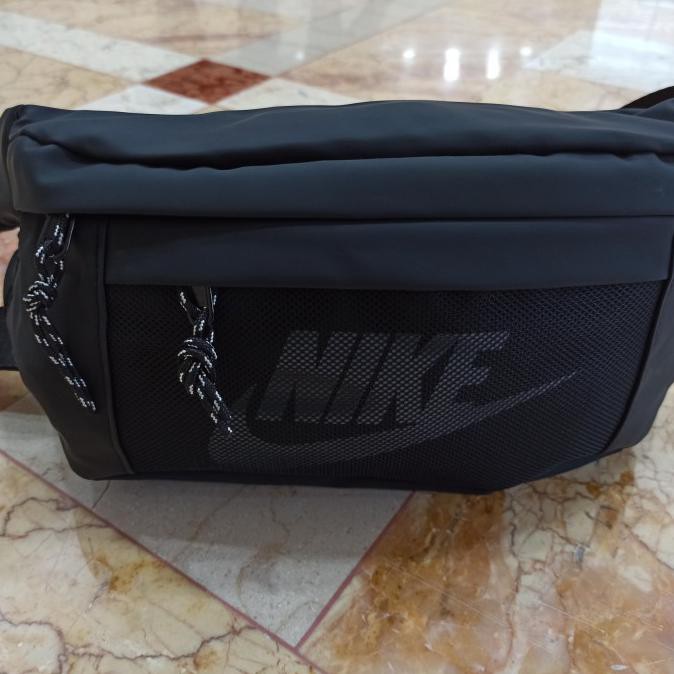 Sale Waist Bag Pria Waterproof Tas Pinggang Waistbag Nike Hitam Import Terlaris