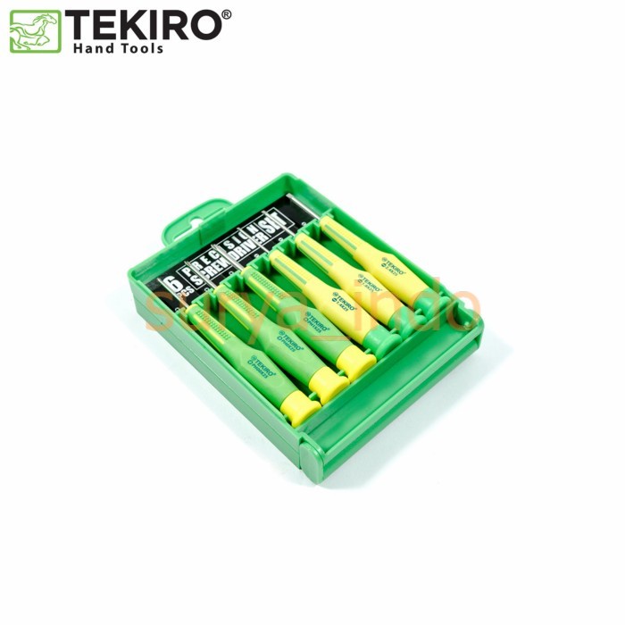 OBENG JAM / HP TEKIRO SD-PE0937 1 SET (6 PCS) PRECISION SCREWDRIVER