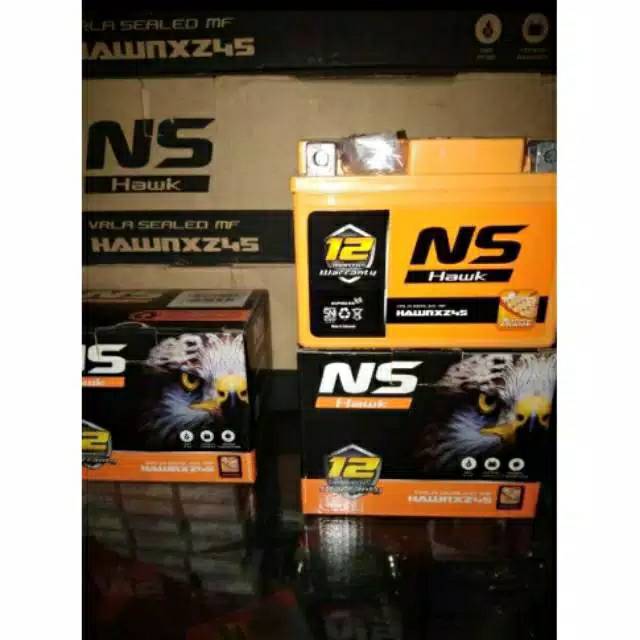 AKI ACCU NS HAWK AKI KERING AKI FREE MAINTENANCE AKI HONDA YAMAHA SUZUKI SUPRA 125 MIO REVO BEAT