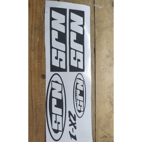 mall sticker repaint helm NJS ZX 1