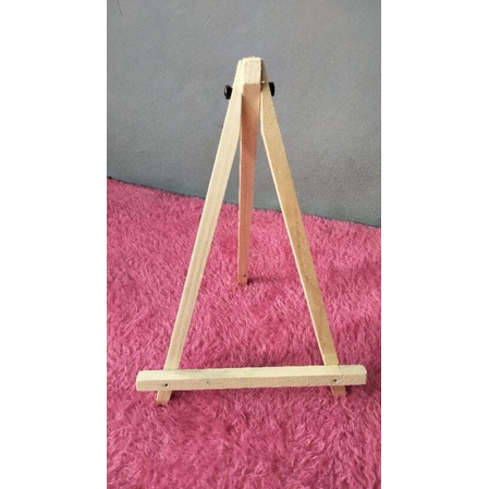 

esel penyangga kanvas / stand lukis 20x30cm