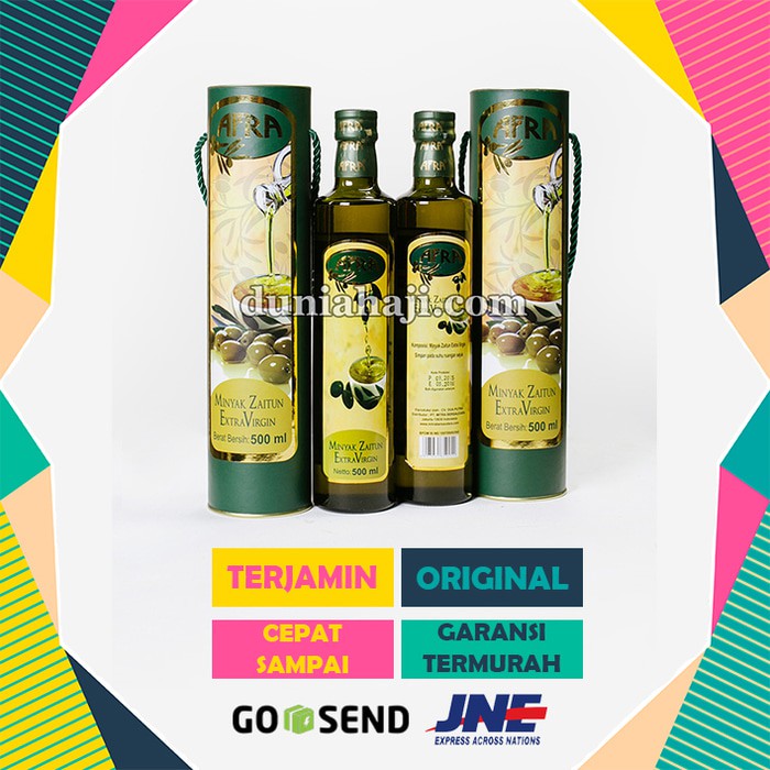 

Terbaru TERMURAH! MINYAK ASLI/ Zaitun Afra Extra Virgin 500ml Grosir