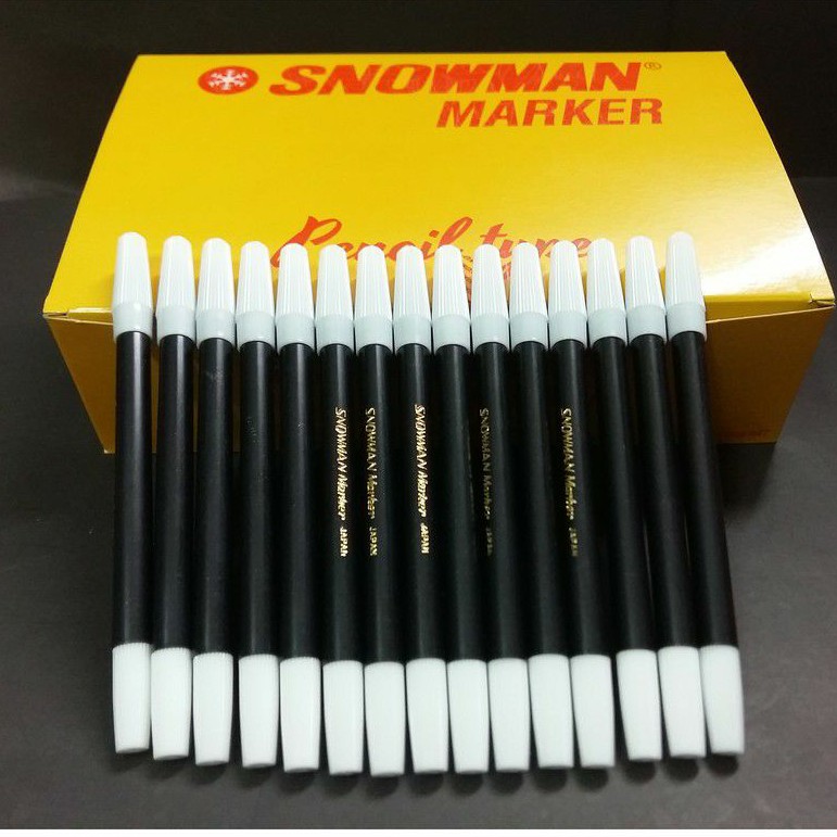 

SPIDOL KECIL SNOWMAN / Spidol Jari (12pcs) / PW1A