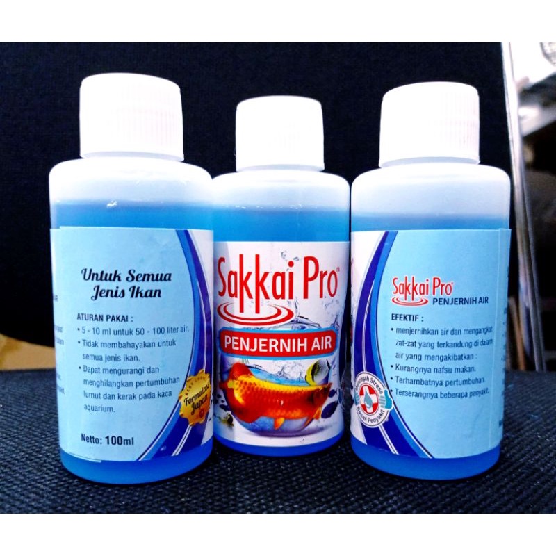 Obat Penjernih Air Sakkai Pro Penjernih Air 100ml