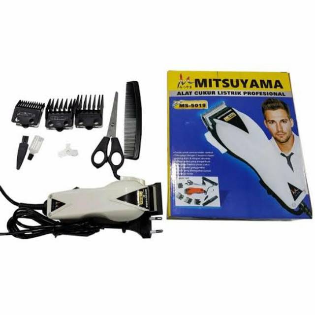 Alat cukur rambut electrik / Hair Trimmer set MS-5019