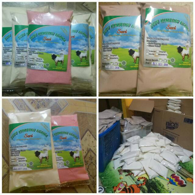 Bubuk susu kambing etawa 200g,  GRADE 1,2,3