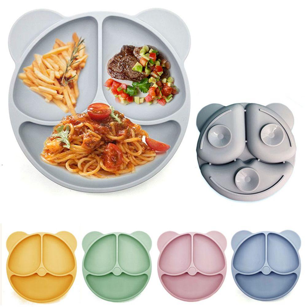 Suyo Alas Piring / Mangkuk Makanan Dengan Bahan Silikon Bebas-BPA Untuk Anak-Anak