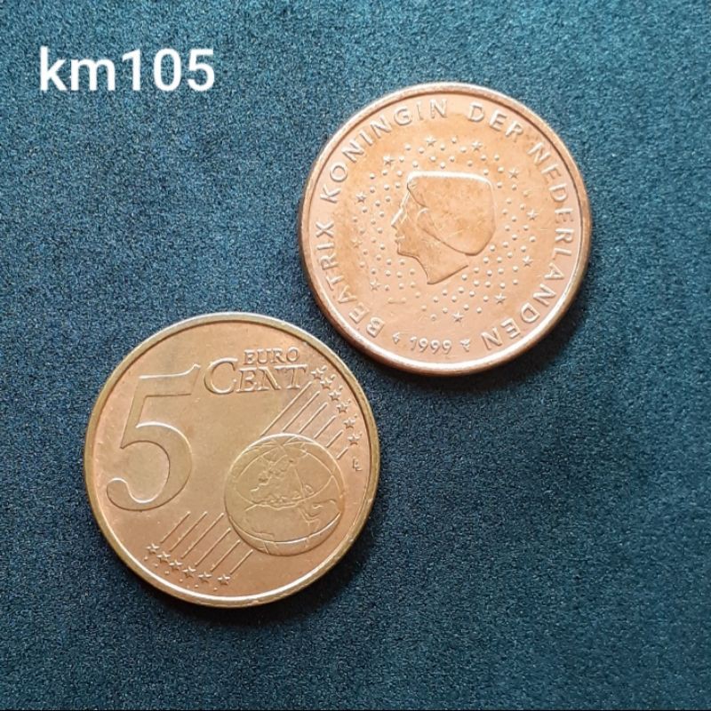 km105 belanda 5 cent euro