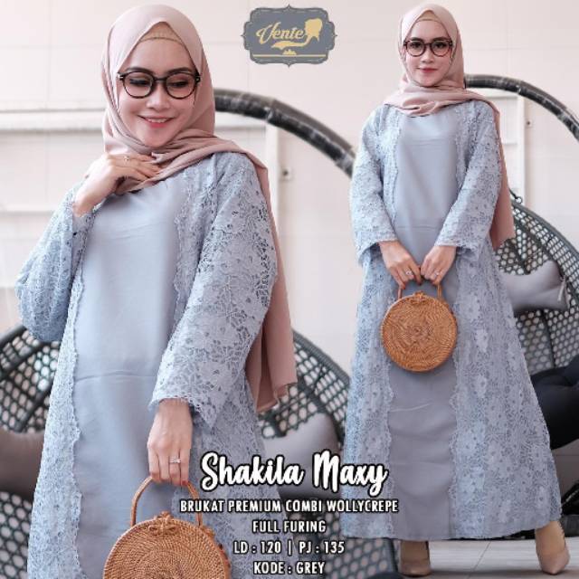 Gamis shakila maxy