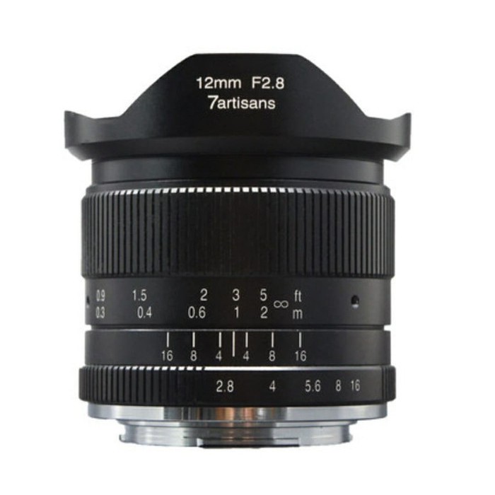 7Artisans 12mm f2.8 APS-C For Fujifilm X Mount