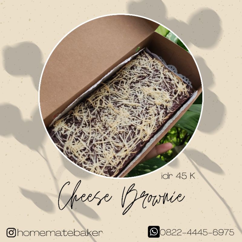 

cheese brownies