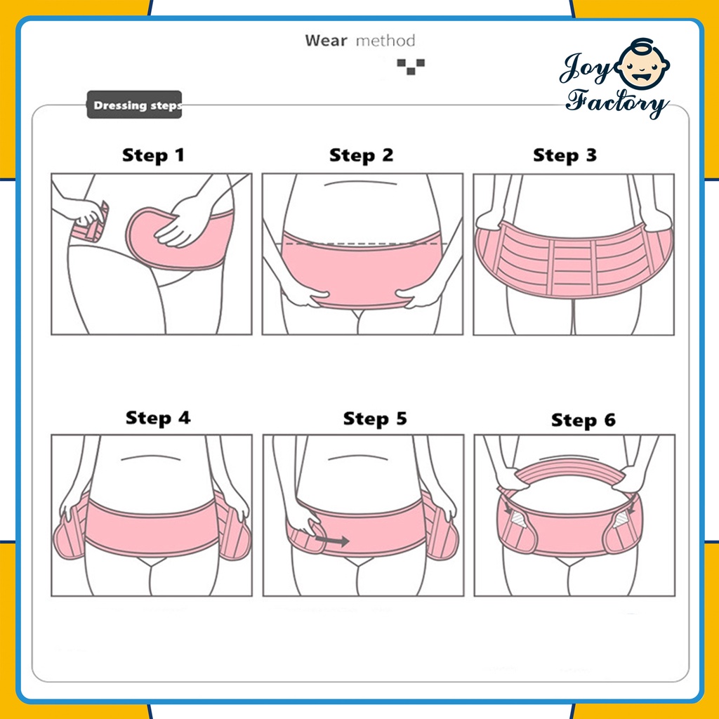 Korset Hamil  (maternity support belt)  Pita Sabuk Dukungan Bersalin yang Dapat Disesuaikan untuk Wanita Hamil, Pregnancy Belt Band