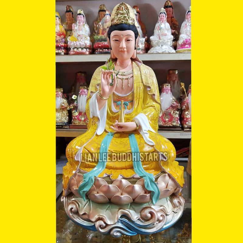patung dewi kwan im 16 inch