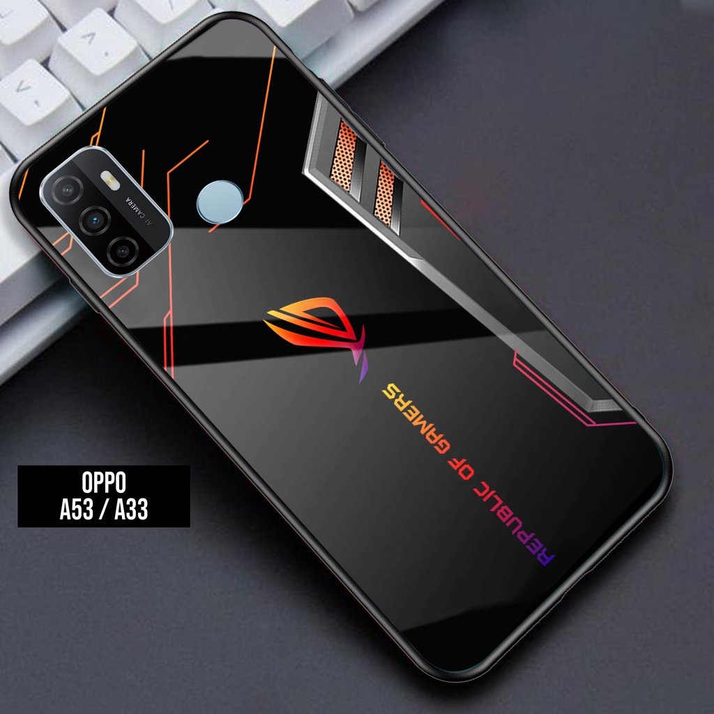 Case OPPO A53 / OPPO A33 - Casing OPPO A53 / OPPO A33 Terbaru TOP ONE CASE [ ROG ] Silikon OPPO A53 