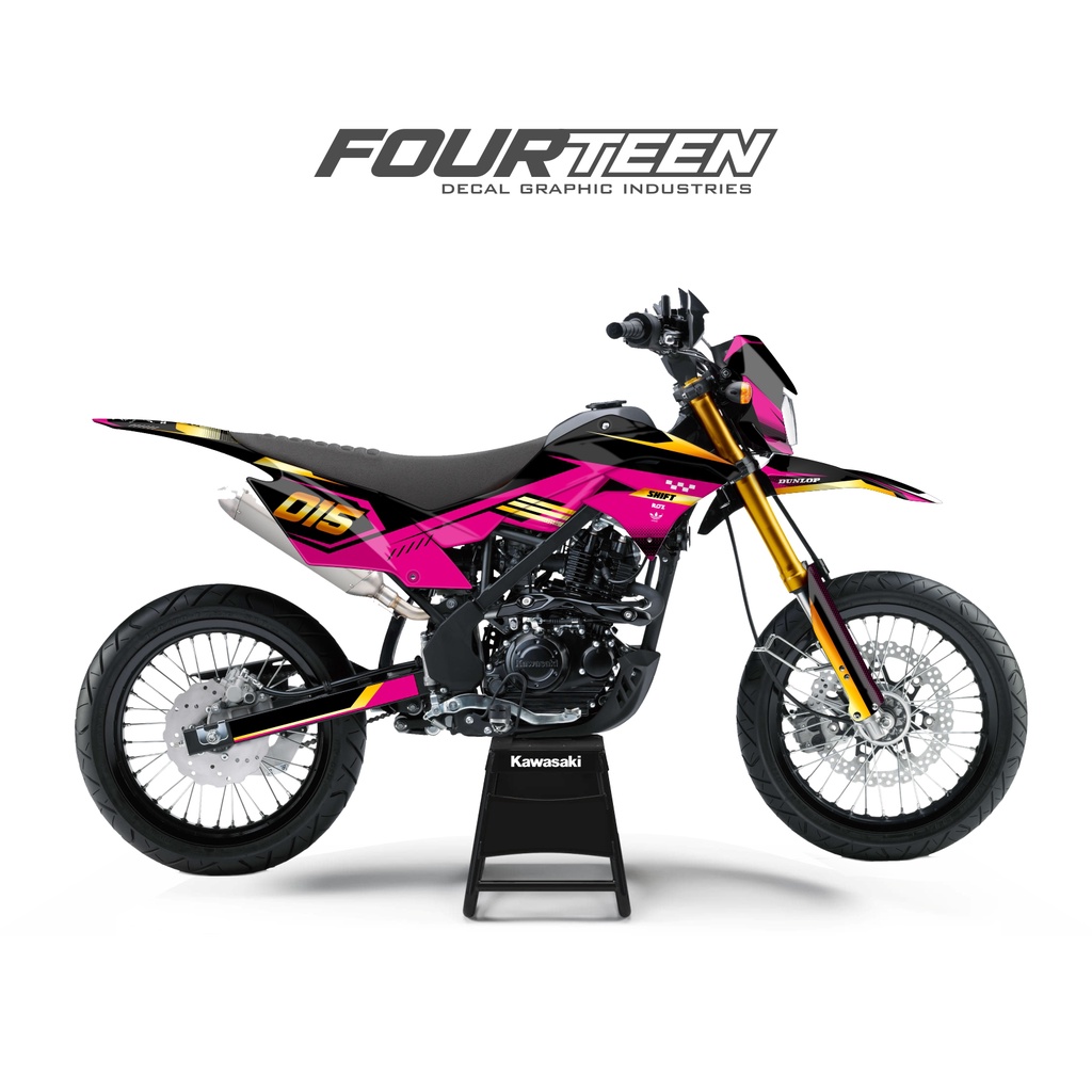 DECAL DTRACKER 150 - stiker dekal dtracker full body custom DTX-16