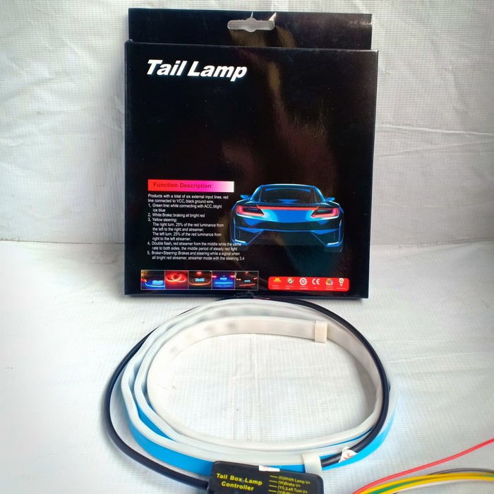 Lampu LED Bagasi Mobil 12 Volt 120 CM / LED Tail Trunk RGB