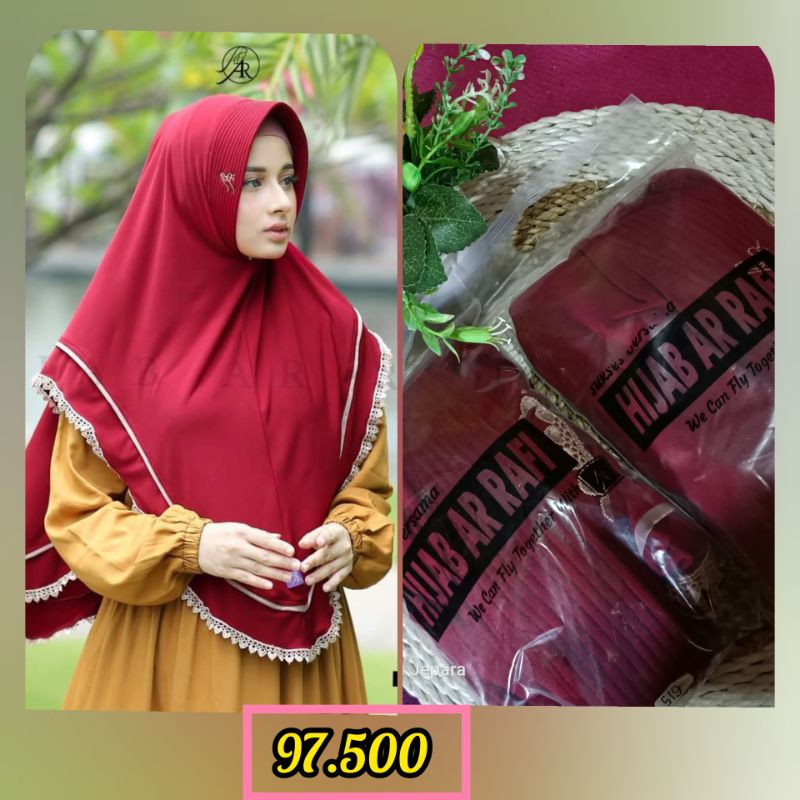 HIJAB ARRAFI AR 519  NEW ARRIFAL