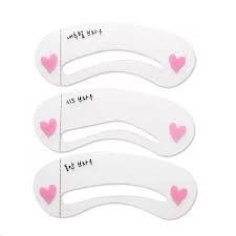 CETAKAN ALIS 3IN1 NATURAL MATA BENTUK ALIS EYEBROW TEMPLATE
