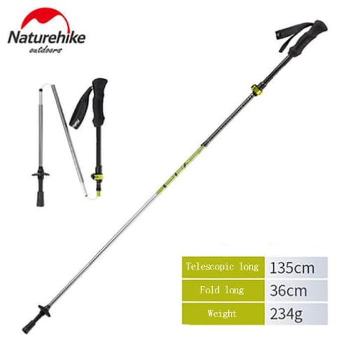 DSA        TREKKING POLE LIPAT CARBON FIBER NATUREHIKE NH17D005-D .