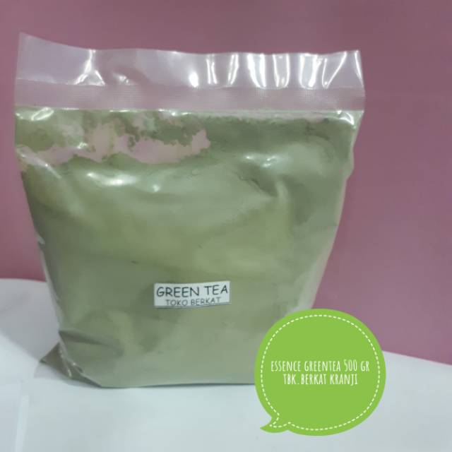 

Essence greentea bubuk 500gr