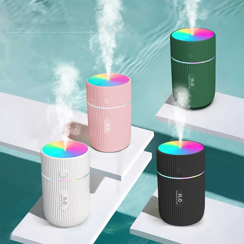 Air Humidifier Colorful Berwarna Pelembab Udara Aromatherapy Original