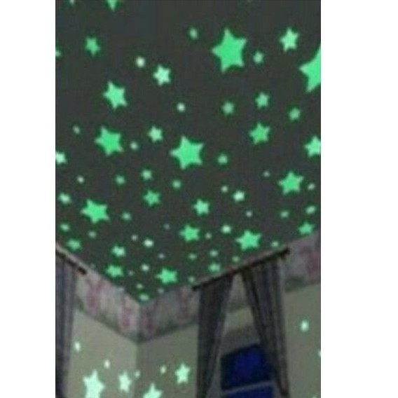

Stiker Bintang Glow In The Dark ( 10 pc )