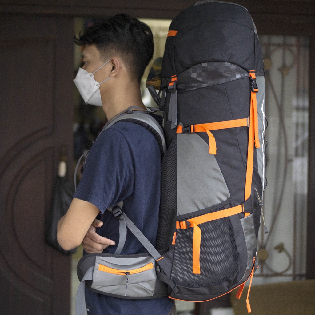 Zarventure Tas Gunung PAPANDAYAN 60+5 Liter