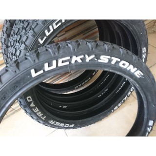 Ban Luar Sepeda 20 LUCKY STONE Ukuran 20 x 2.125 High Quality / Ban Sepeda BMX MION LIPAT 20 x 212