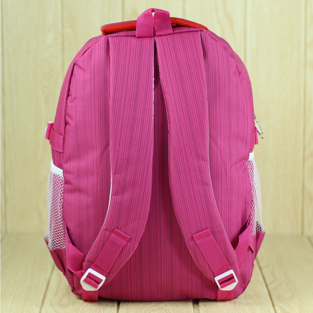 Ransel Anak Perempuan Gendong Sd Smp Davero Sport Tas Pink Anak Anak Free Raincover Bagus