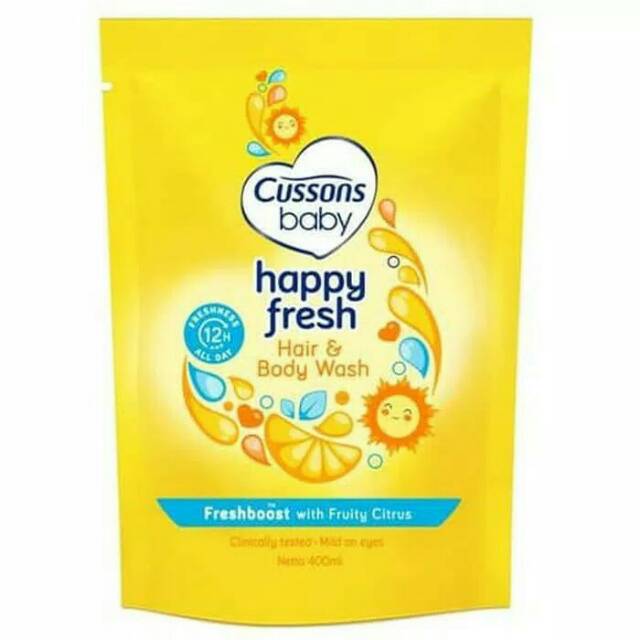 Cussons Baby Happy Fresh Hair and Body Wash