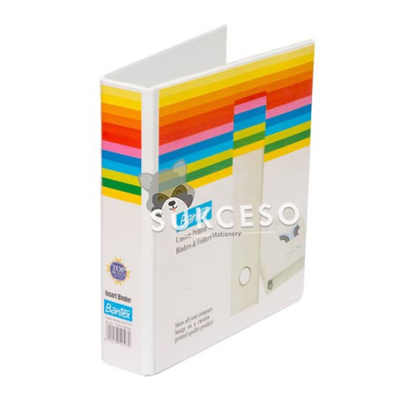 

Bantex Insert Binder Ring Ordner A4 2D 40mm 8542 07 White Murah