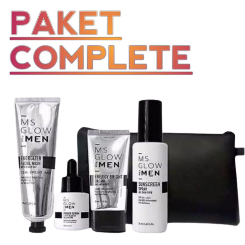 MS GLOW MAN / MS GLOW ORIGINAL / MS GLOW MAN SERIES / MS GLOW MAN BPOM / ms glow man skincare/ms glo