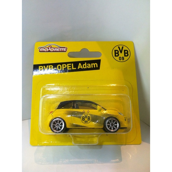 Majorette. Street Cars Borussia Dortmund - BVB-Opel Adam. Yellow 8S by SIMBA